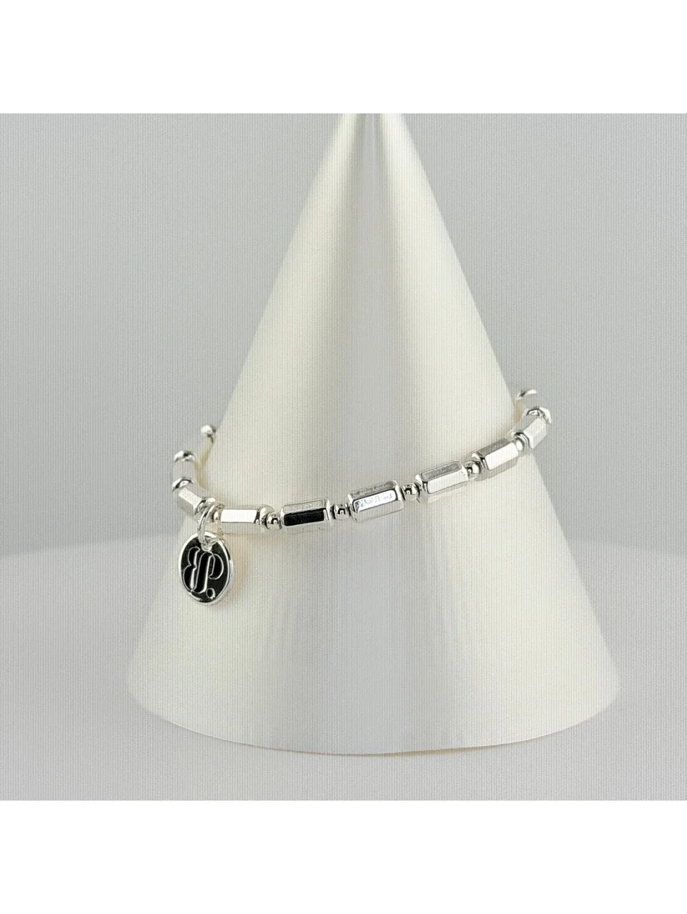 Bomb Party Single Stack Bracelet - on Silver Plating #107
